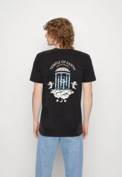Kaotiko Washed Temple Of Earth Unisex - Print T-Shirt 8 Kaotiko Washed Temple Of Earth Unisex - Print T-Shirt -Kaotiko Fashion Shop bcefb007261646d1a1c30ac69bd09aa0
