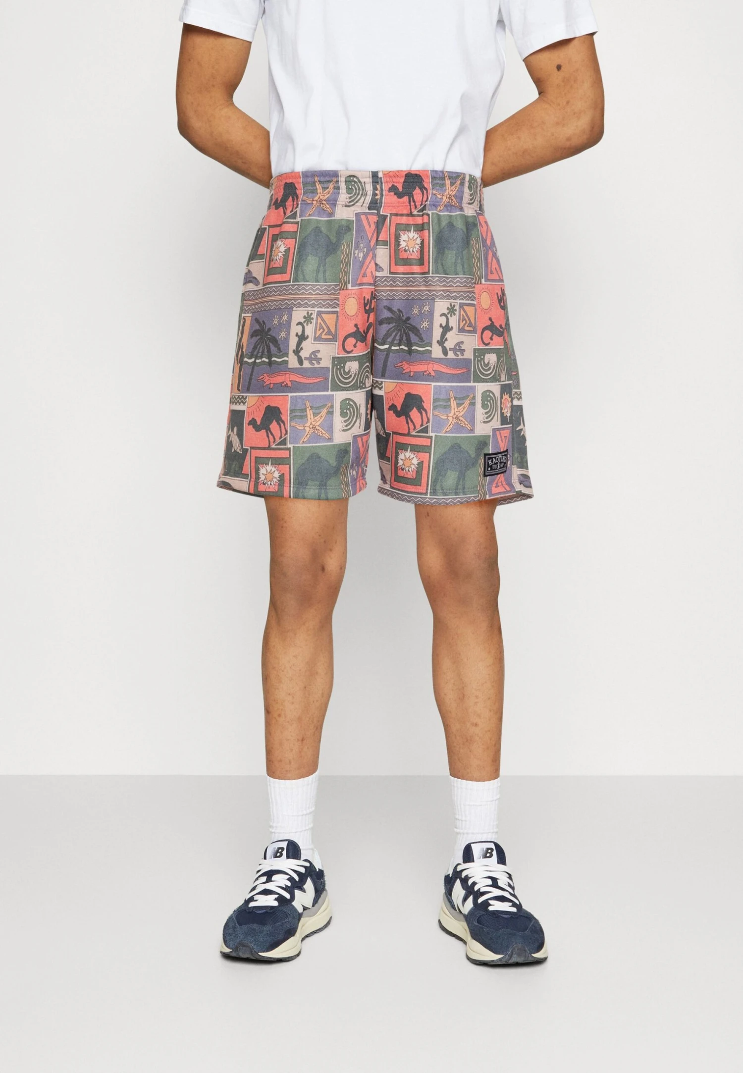 Kaotiko Kenia - Shorts - Orange 1 Kaotiko Kenia - Shorts - Orange