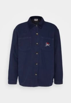 Kaotiko Fuji Jacket Unisex- Summer Jacket - Blue -Kaotiko Fashion Shop c19ca0246bd64e09bb7b98eeb5140f6b