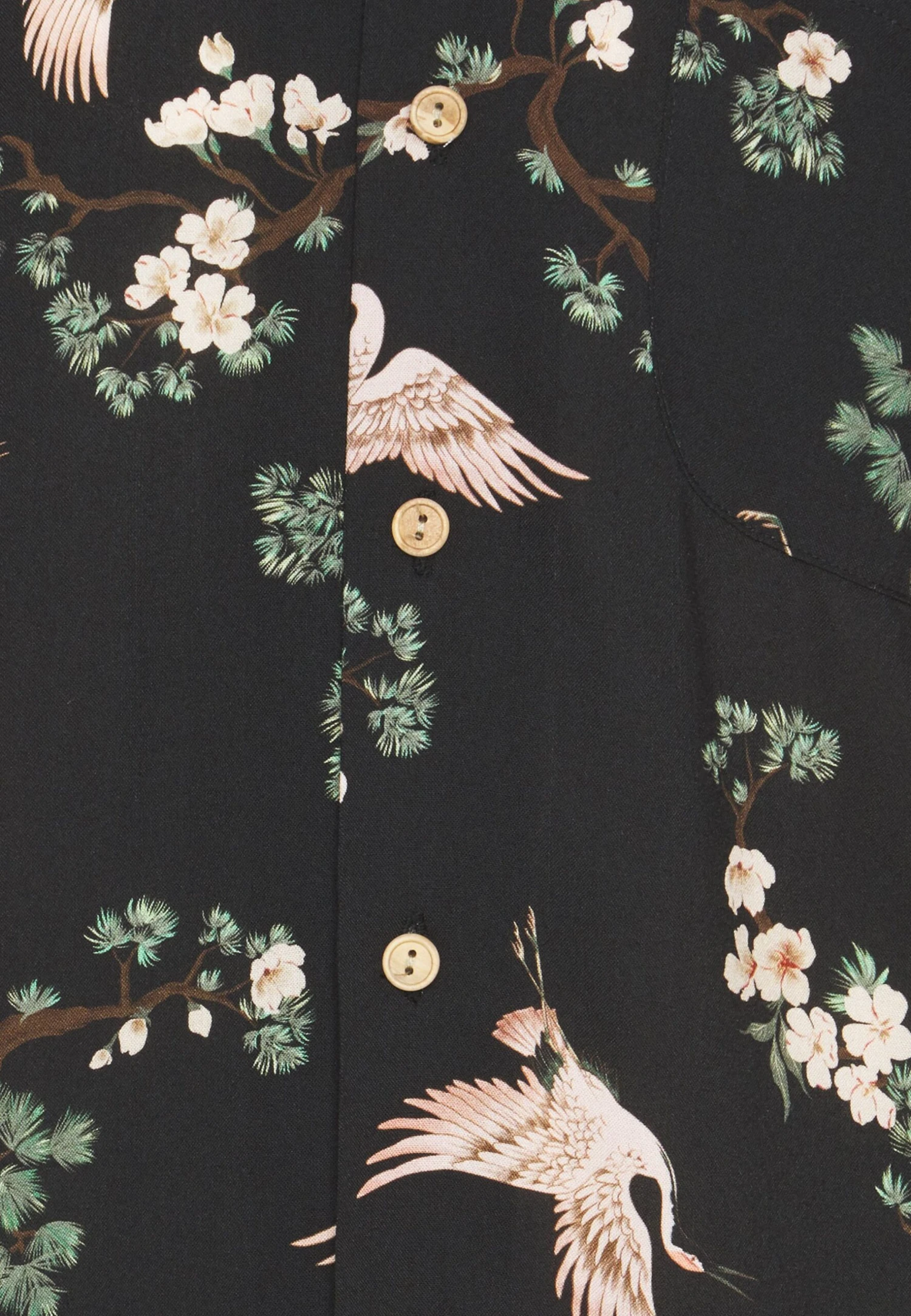 Kaotiko Kyoto - Shirt - Black 3 Kaotiko Kyoto - Shirt - Black - Image 3