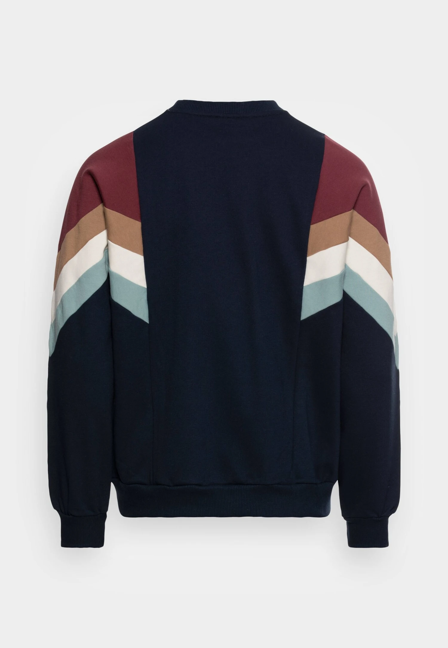 Kaotiko Crew Seattle Unisex - Sweatshirt - Navy/Dark Burgundy/Ivory 2 Kaotiko Crew Seattle Unisex - Sweatshirt - Navy/Dark Burgundy/Ivory - Image 2