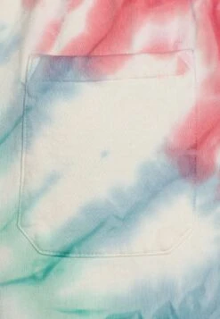 Kaotiko Tie Dye Spiral Unisex - Shorts - Green/Burgundy/Grape -Kaotiko Fashion Shop c9e9614907c04646ba34c2f52152a986