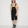 Kaotiko Street Unisex - Dungarees - Denim Black