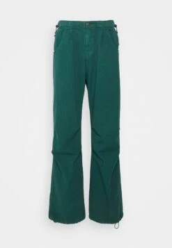 Kaotiko Pant Parachute Unisex - Relaxed Fit Jeans - Green -Kaotiko Fashion Shop d256f999411f455a98510389df3dc158