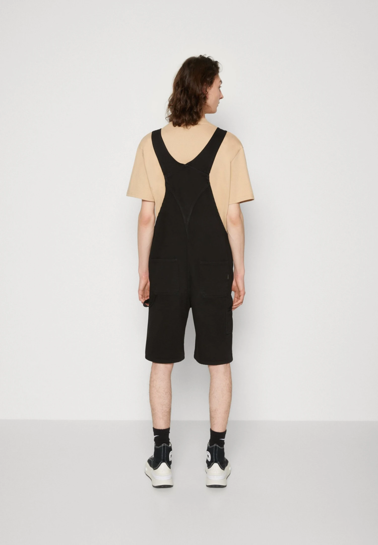 Kaotiko Street Unisex - Dungarees - Denim Black 3 Kaotiko Street Unisex - Dungarees - Denim Black - Image 3