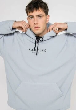 Kaotiko Hoodie - Steel -Kaotiko Fashion Shop d3cf705af18b4664abe193472cc1b309