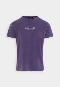 Kaotiko Washed Hard World Unisex - Print T-Shirt - Purple -Kaotiko Fashion Shop d416305dabee4f8e9350cf15397ccb3a