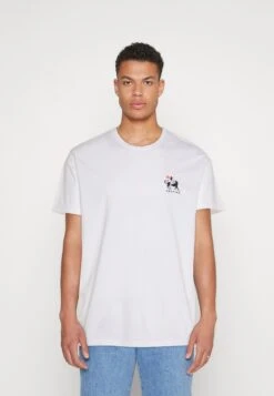 Kaotiko Washed Neverland - Print T-Shirt - White -Kaotiko Fashion Shop d43e9a2b963646799655245b4513191b