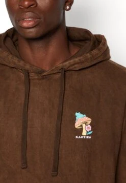 Kaotiko Washed Happy Frog Unisex - Sweatshirt - Brown -Kaotiko Fashion Shop da1bd0d568254a309c36de514743e4d2