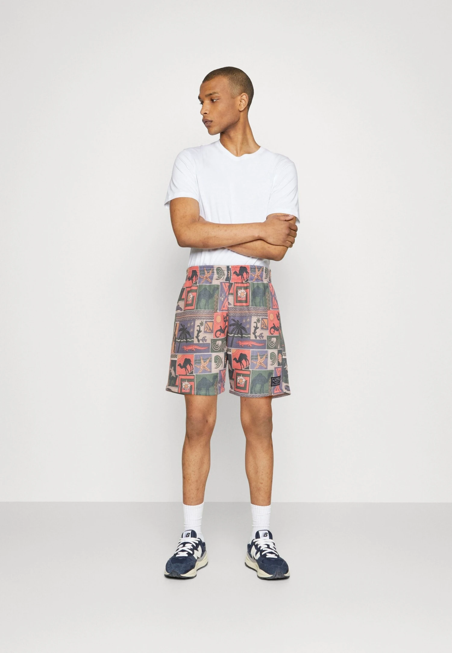 Kaotiko Kenia - Shorts - Orange 2 Kaotiko Kenia - Shorts - Orange - Image 2