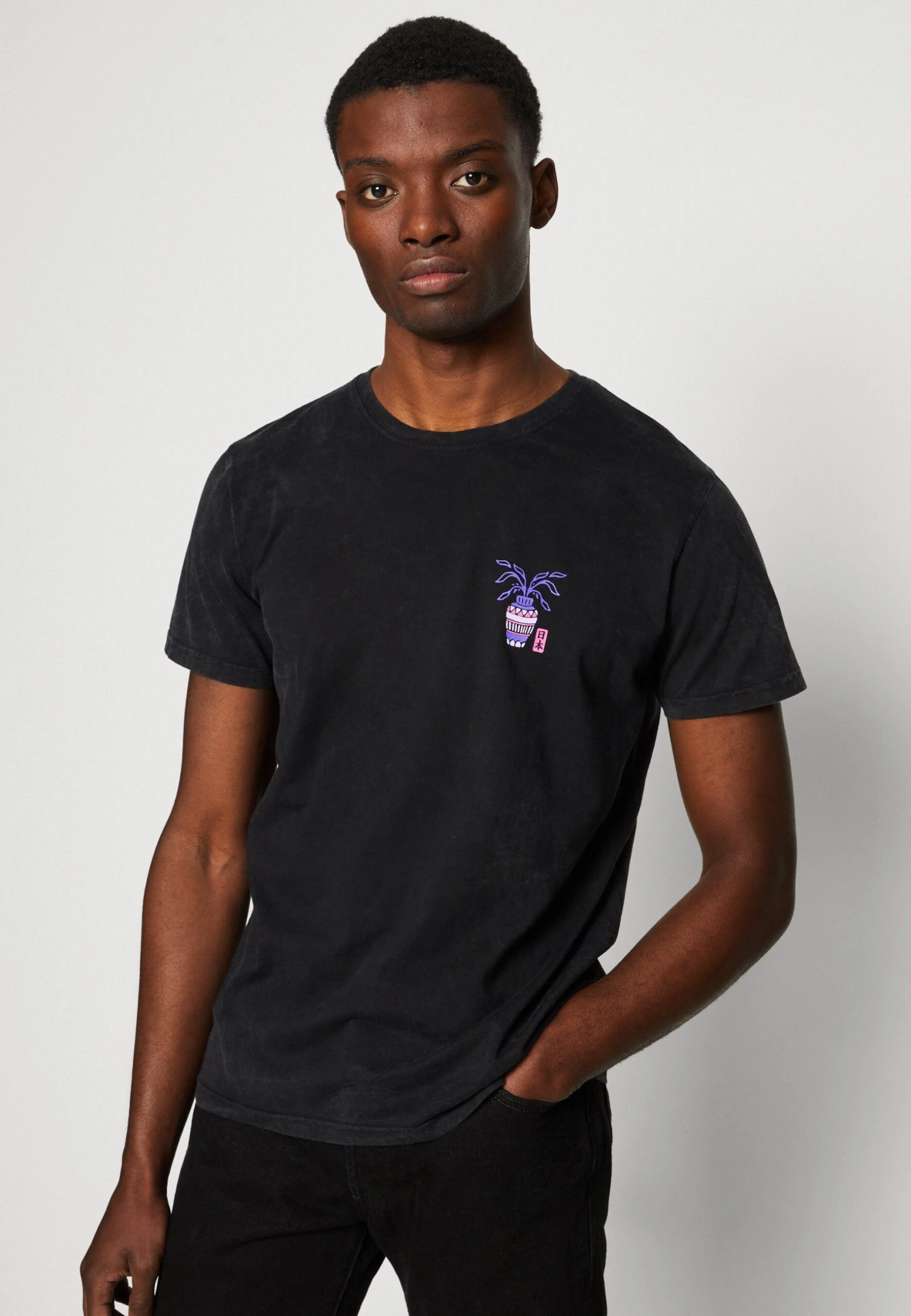 Kaotiko Washed Make Life Epic Unisex - Print T-Shirt - Regaliz 4 Kaotiko Washed Make Life Epic Unisex - Print T-Shirt - Regaliz - Image 4