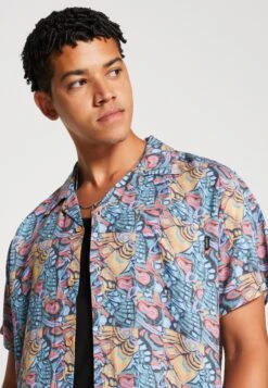 Kaotiko Shirt Unisex - Button-Down Blouse - Mustard -Kaotiko Fashion Shop e407ffad2e2b48ca8d1ffb545d7f53be