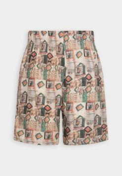 Kaotiko Alejandria Unisex - Shorts - Beige -Kaotiko Fashion Shop f5ab0418eff3435789a71deb180f358b