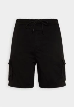 Kaotiko Cargo Moon Unisex - Shorts - Black -Kaotiko Fashion Shop f709ebf148c1401c805e0b19db9094e1