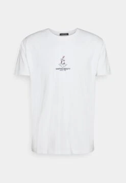 Kaotiko Washed Hand Snake - Print T-Shirt - White