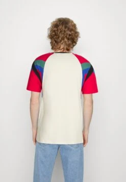 Kaotiko Joss Unisex - Print T-Shirt - Ivory/Red/Heura -Kaotiko Fashion Shop fc3116a96ff1442eb8f9df70f011ff6b