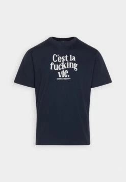Kaotiko C´Est La Vie Unisex - Print T-Shirt - Navy -Kaotiko Fashion Shop feeb6970a65c4c8098c2dcd6ecf8ca22